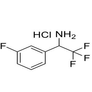 2,2,2-trifluoro-1-(3-fluorophenyl)ethanamine hydrochloride CAS:1185302-13-9