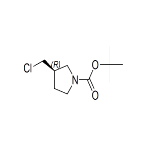 (R)-tert-butyl 3-(chloromethyl)pyrrolidine-1-carboxylate CAS:1187927-12-3