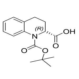 (R)-1-(tert-butoxycarbonyl)-1,2,3,4-tetrahydroquinoline-2-carboxylic acid CAS:1187931-75-4