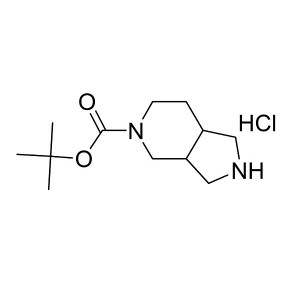 tert-butyl hexahydro-1H-pyrrolo[3,4-c]pyridine-5(6H)-carboxylate hydrochloride CAS:1187933-06-7