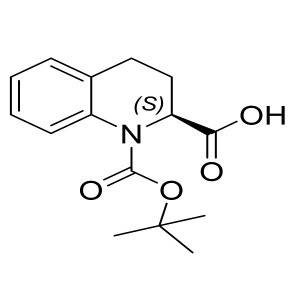 (S)-1-(tert-butoxycarbonyl)-1,2,3,4-tetrahydroquinoline-2-carboxylic acid CAS:1187933-14-7