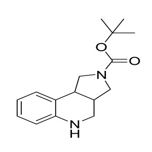 tert-butyl 3,3a,4,5-tetrahydro-1H-pyrrolo[3,4-c]quinoline-2(9bH)-carboxylate CAS:1194375-23-9
