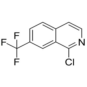 1-chloro-7-(trifluoromethyl)isoquinoline CAS:1196154-02-5