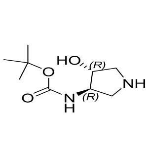 tert-butyl (3R,4R)-4-hydroxypyrrolidin-3-ylcarbamate CAS:1203566-77-1