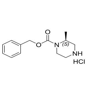 (S)-benzyl 2-methylpiperazine-1-carboxylate hydrochloride CAS:1217720-49-4