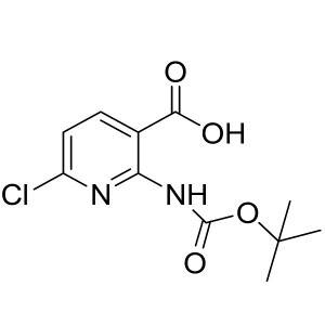 2-(tert-butoxycarbonyl)-6-chloronicotinic acid CAS:1224194-44-8