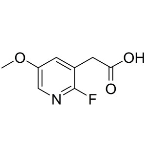 2-(2-fluoro-5-methoxypyridin-3-yl)acetic acid CAS:1227564-07-9