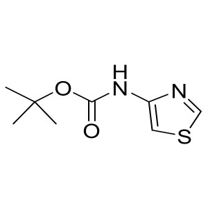 tert-butyl thiazol-4-ylcarbamate CAS:1235406-42-4