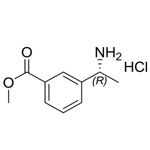 (R)-methyl 3-(1-aminoethyl)benzoate hydrochloride CAS:1236353-78-8