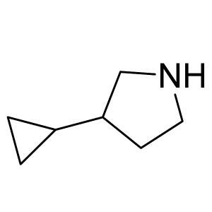 3-cyclopropylpyrrolidine CAS:1250004-31-9