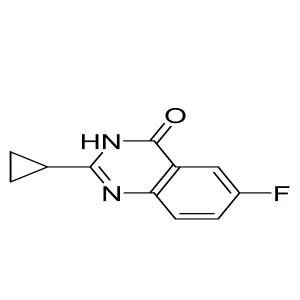 2-cyclopropyl-6-fluoroquinazolin-4(3H)-one CAS:1252134-65-8