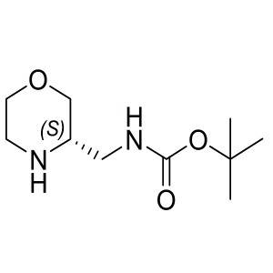 (S)-tert-butyl morpholin-3-ylmethylcarbamate CAS:1257850-88-6