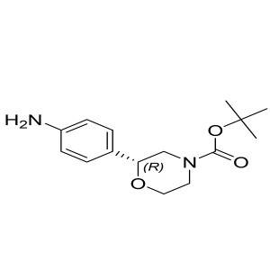 (R)-tert-butyl 2-(4-aminophenyl)morpholine-4-carboxylate CAS:1260220-42-5