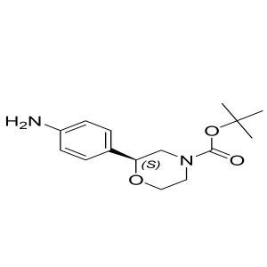 (S)-tert-butyl 2-(4-aminophenyl)morpholine-4-carboxylate CAS:1260220-43-6