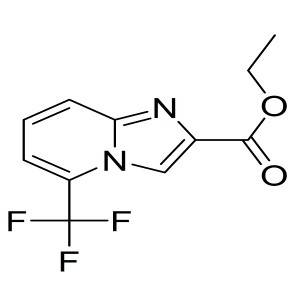 ethyl 5-(trifluoromethyl)H-imidazo[1,2-a]pyridine-2-carboxylate CAS:1260885-46-8
