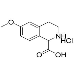 6-methoxy-1,2,3,4-tetrahydroisoquinoline-1-carboxylic acid hydrochloride CAS:1263377-98-5