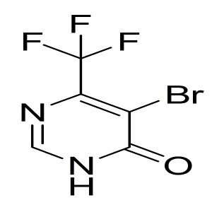 5-bromo-6-(trifluoromethyl)pyrimidin-4(3H)-one CAS:126538-81-6
