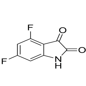 4,6-difluoroindoline-2,3-dione CAS:126674-93-9