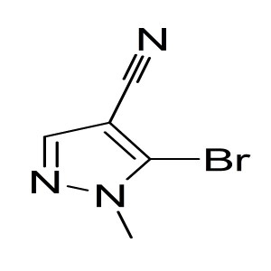 5-bromo-1-methyl-1H-pyrazole-4-carbonitrile CAS:1269293-80-2
