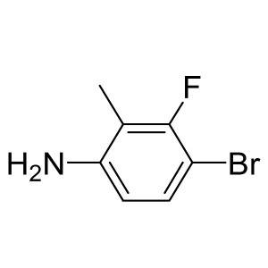 4-Bromo-3-fluoro-2-methylaniline CAS:127408-03-1