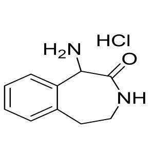 1-amino-4,5-dihydro-1H-benzo[d]azepin-2(3H)-one hydrochloride