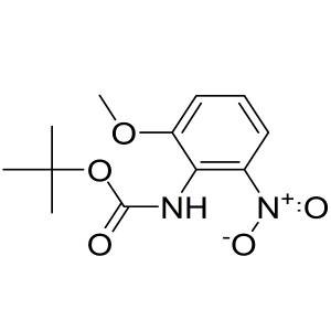 tert-butyl 2-methoxy-6-nitrophenylcarbamate CAS:1283176-56-6