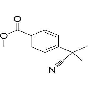methyl 4-(2-cyanopropan-2-yl)benzoate CAS:129488-73-9