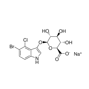 5-Bromo-4-chloro-3-indolyl-beta-D-glucuronide sodium salt   CAS No.: 129541-41-9