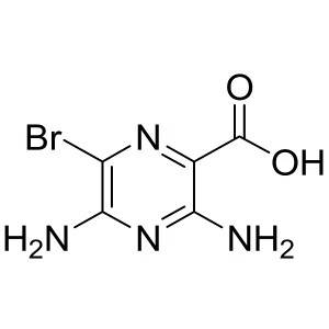 3,5-diamino-6-bromopyrazine-2-carboxylic acid CAS:1303968-25-3