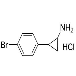 2-(4-bromophenyl)cyclopropanamine hydrochloride CAS:1306604-68-1