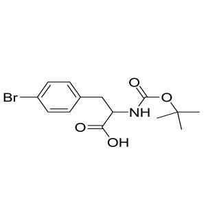 3-(4-bromophenyl)-2-(tert-butoxycarbonyl)propanoic acid CAS:132153-48-1