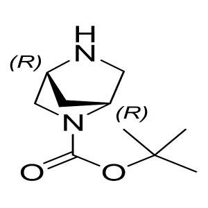 (1R,4R)-tert-butyl 2,5-diaza-bicyclo[2.2.1]heptane-2-carboxylate CAS:134003-84-2