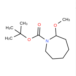 (3R)-tert-butyl 3-((tert-butoxycarbonyl)amino)-2-methoxyazepane-1-carboxylate