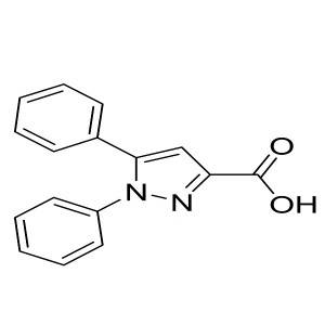 1,5-diphenyl-1H-pyrazole-3-carboxylic acid CAS:13599-22-9