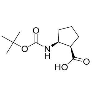 cis-2-tert-Butoxycarbonylamino-cyclopentanecarboxylic acid CAS:136315-70-3