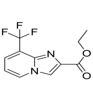 ethyl 8-(trifluoromethyl)H-imidazo[1,2-a]pyridine-2-carboxylate CAS:1363404-84-5