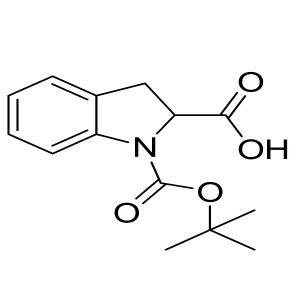 1-(tert-butoxycarbonyl)indoline-2-carboxylic acid CAS:137088-51-8