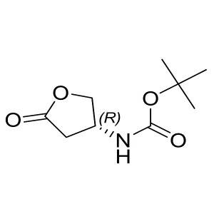 (R)-tert-butyl 5-oxo-tetrahydrofuran-3-ylcarbamate CAS:137105-97-6