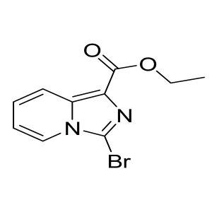 ethyl 3-bromoH-imidazo[1,5-a]pyridine-1-carboxylate CAS:138891-58-4