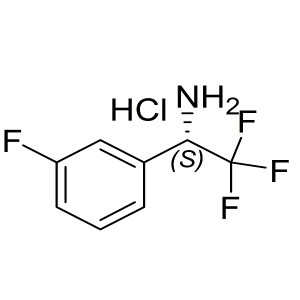(S)-2,2,2-trifluoro-1-(3-fluorophenyl)ethanamine hydrochloride CAS:1391436-37-5