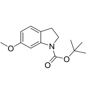 tert-butyl 6-methoxyindoline-1-carboxylate CAS:1394248-15-7