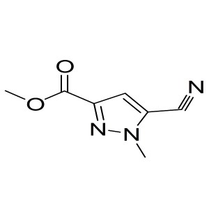 methyl 5-cyano-1-methyl-1H-pyrazole-3-carboxylate CAS:203792-51-2