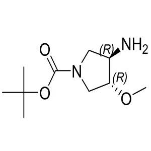 (3R,4R)-tert-butyl 3-amino-4-methoxypyrrolidine-1-carboxylate CAS:1400562-12-0