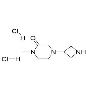 4-(azetidin-3-yl)-1-methylpiperazin-2-one dihydrochloride CAS:1403766-76-6