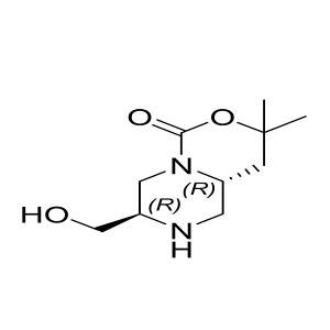 (2R,5R)-tert-butyl 5-(hydroxymethyl)-2-methylpiperazine-1-carboxylate CAS:1403898-64-5