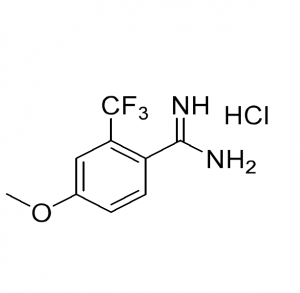 4-methoxy-2-(trifluoromethyl)benzamidine hydrochloride CAS:1408058-12-7