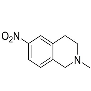 2-methyl-6-nitro-1,2,3,4-tetrahydroisoquinoline CAS:14097-36-0