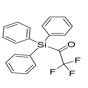 2,2,2-trifluoro-1-(triphenylsilyl)ethanone CAS:141334-25-0