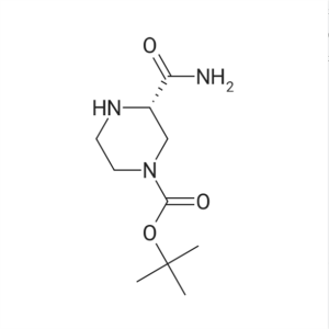 (S)-tert-Butyl 3-carbamoylpiperazine-1-carboxylate CAS:170164-47-3
