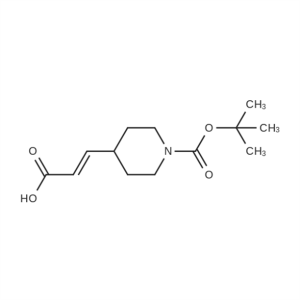 (E)-3-(1-(tert-butoxycarbonyl)piperidin-4-yl)acrylic acid CAS:181073-79-0